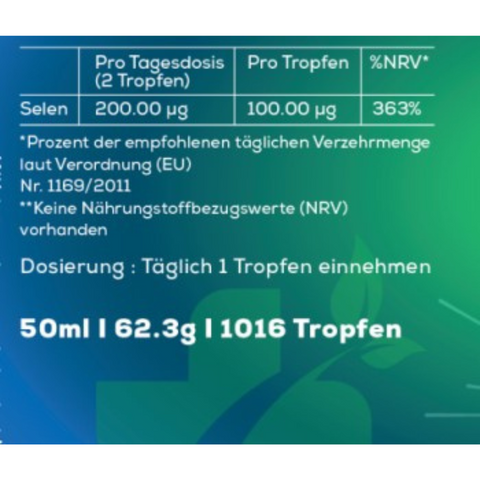 100% vegan und frei von künstlichen Zusatzstoffen
Trägt zur normalen Funktion des Immunsystems bei
Trägt zur normalen Schilddrüsenfunktion bei